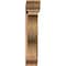 Ekena Millwork Funston Traditional Smooth Bracket w/ Offset Brace, Western Red Cedar, 7 1/2"W x 34"D x 38"H BKT0806X34X38FST01SWR - alternate 3